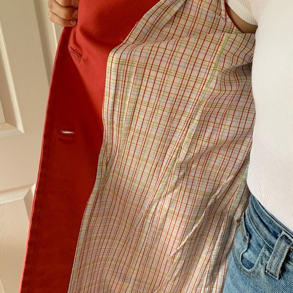 Smart Set coral light trench coat thick cotton - Picture 11 of 11